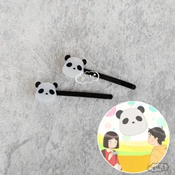 NEW Anime Skip and Loafer Iwamura Mitsumi Cos Acrylic Headwear Cosplay Panda Clip Hair Ornament Hairpin Jewelry Gifts Girls