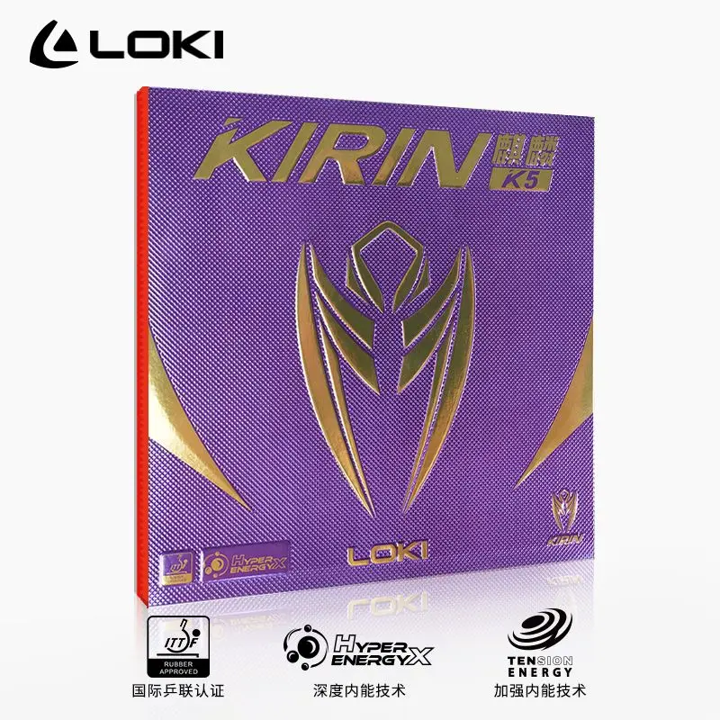 LOKI Kirin K5 Table Tennis Rubber Reverse Rubber Speed Type Fast Break