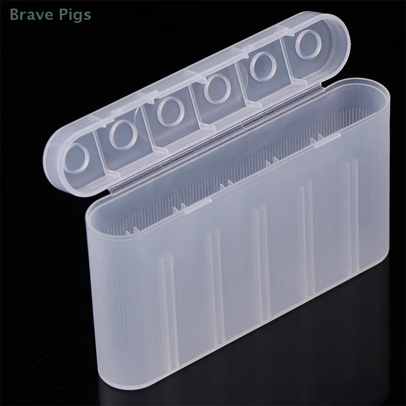 1PC DIY Accessories 6 Slot Waterproof Storage Box For 18650 Batteries Portable Holder Case Protectors Organiser