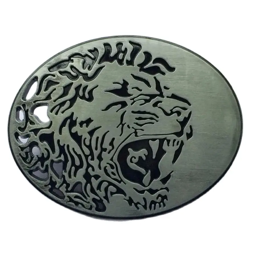 Wesretn пояс с изображением волков пряжка с оловянной оболочкой SW-BY410 подходит для 4 см широкого ремня с непрерывным запасом