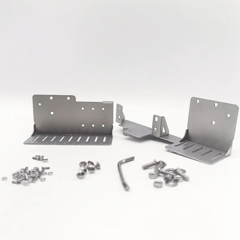 RC 1/14 Upgrade Fender Servo Bracket for Tamiya Hydraulic Excavator Loader Dump Truck for VOLVO Trailer Tipper DIY Parts