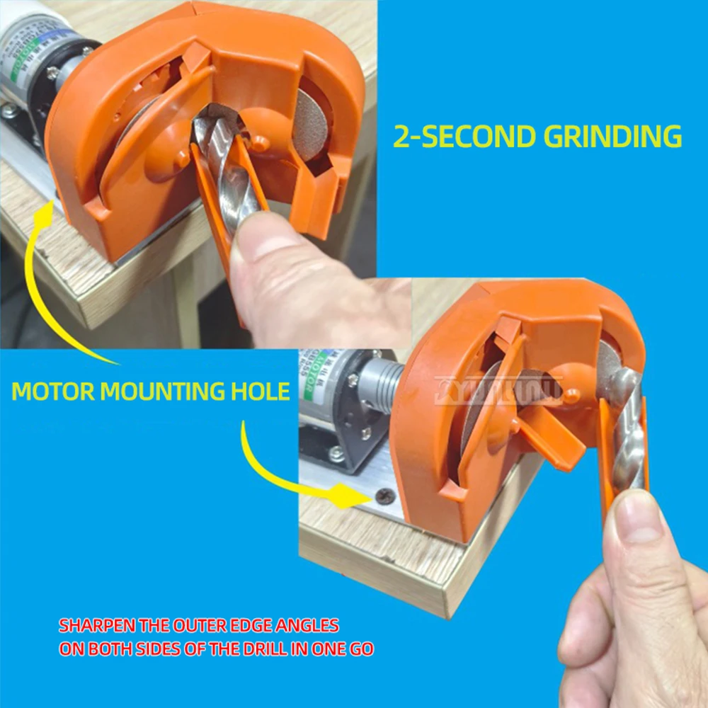 Grinding drill twist drill grinding kitchen cutter milling cutter cement drill grinding portable fast multi-function handheld