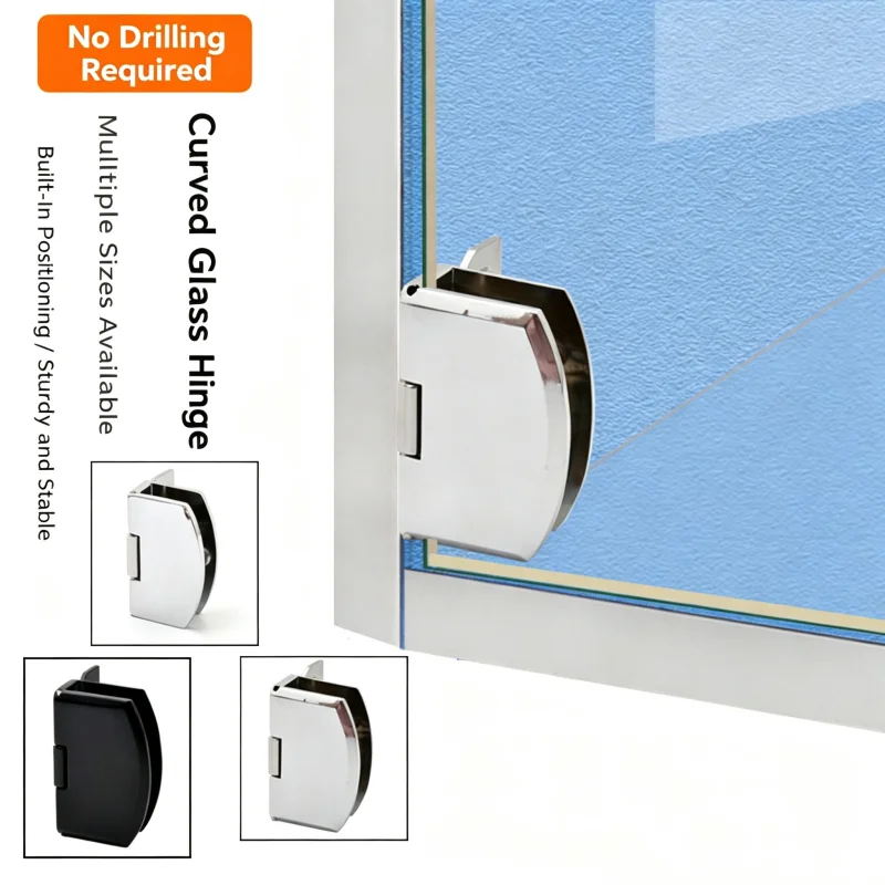 Furniture Hardware Hinges - 90 180 Degree Bilateral Clip Zine-alloy