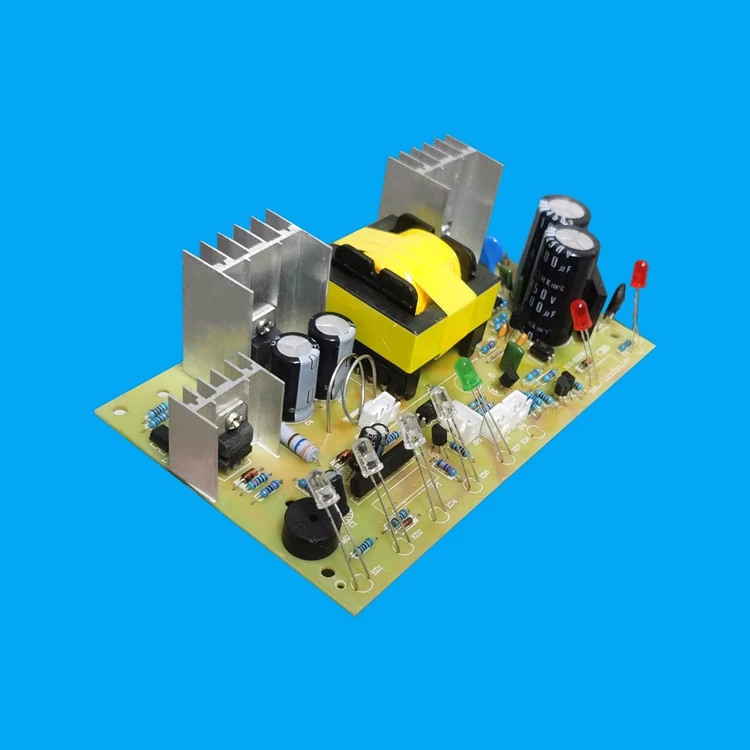 Car Battery Charger DIY Circuit Board Reverse Connection Alarm Short Circuit Protection 12v24v Battery Universal Type