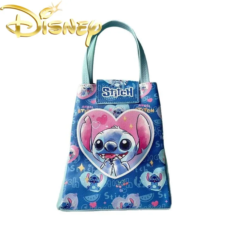 Disney Stitch New Portable Handbag Fashionable Casual Women's Handbag High Quality Storage Women's Bag Waterproof High Quality