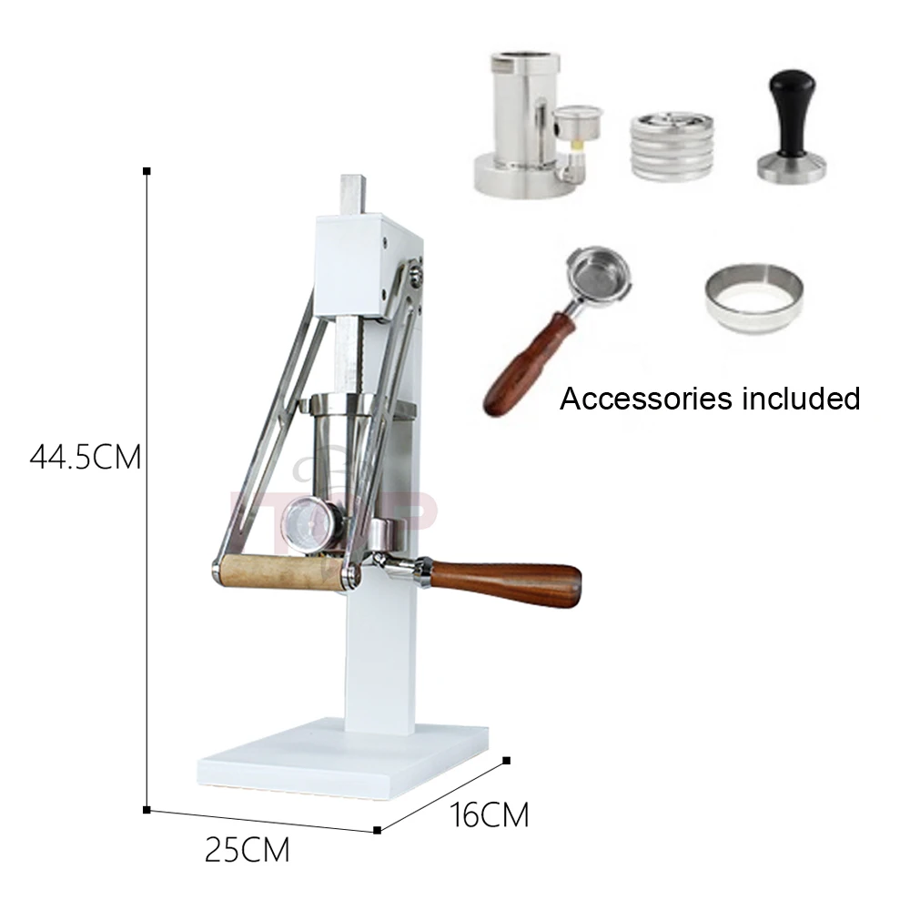 ITOP Manual Espresso Maker Hand Press Coffee Machine Lever Coffee Machine with Pressure Gauge Unplug Coffee Machine 2022 New