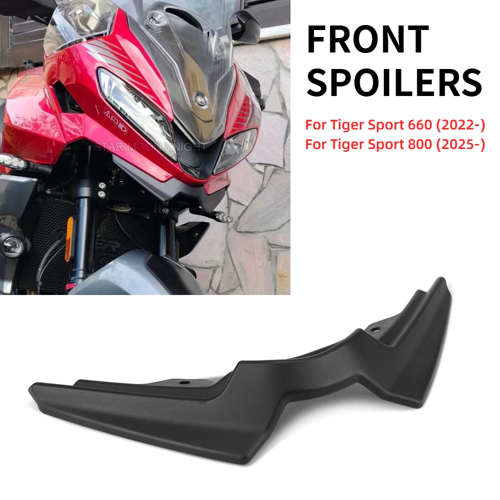 Alerón Delantero Tiger Sport 800 660 para Tiger Sport 660 2022- y Sport 800 2025-, Alerón Aerodinámico para Motocicleta
