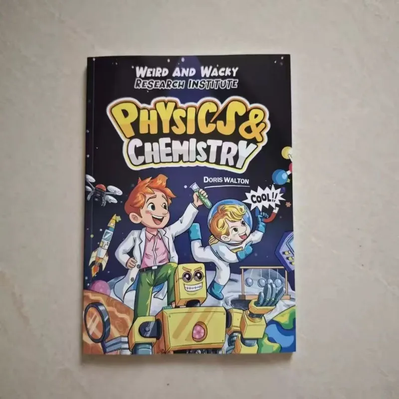 Kids Comic Books Physics &Leadership Enlightenment English Storybook Children Educational Science Reading Book For  Gifts