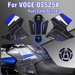 For VOGE DS525X Fuel Tank Sticker Pad Cover Protector 3M Stickers Adventure DSX525 525X DS525 X Motorcycle Accessories