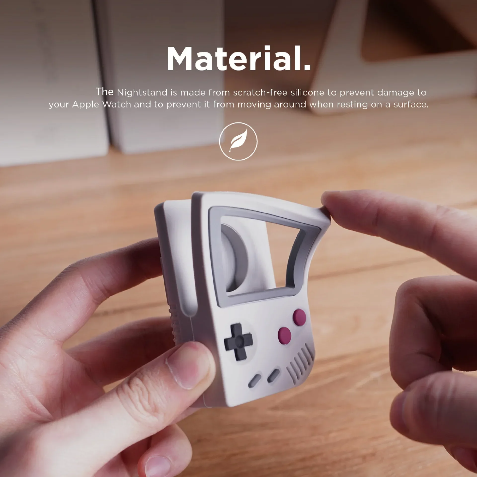 Uchwyt na biurko do Apple Watch Ultra Stojak z ładowarką Retro Komputerowa podstawa ładująca do iWatch 10 9 8 7 6 5 4 3 SE Silikon