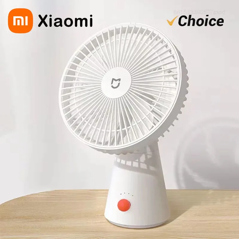 

Портативный настольный вентилятор Xiaomi Mijia, перезаряжаемый через USB, ручные мини-электрические вентиляторы, уличный беспроводной вентилятор с воздушным охлаждением, небольшой вентилятор, 4-скоростной ветер
