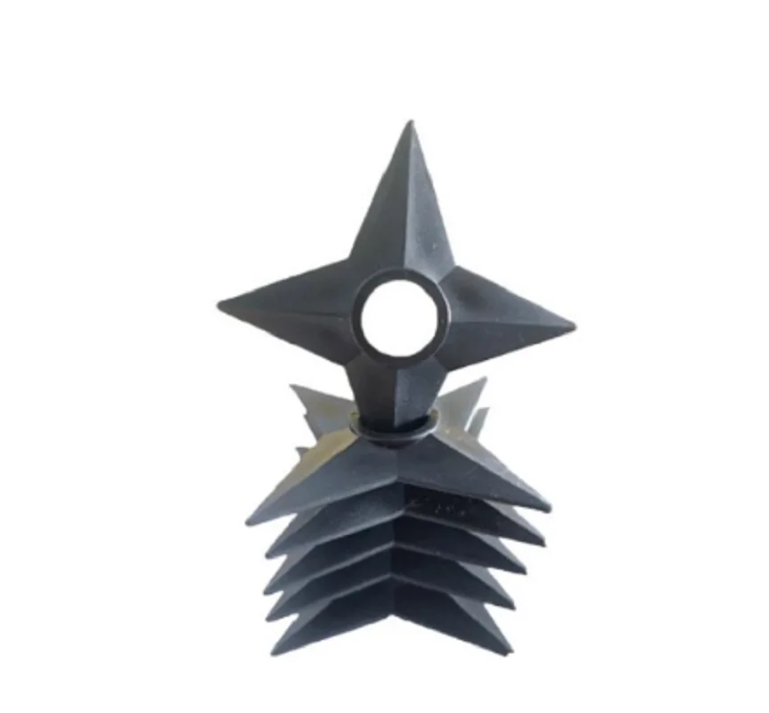 

Hot Selling Film And Television Animation Shuriken Plastic Darts Children's Toy Model Quadrangle Shape