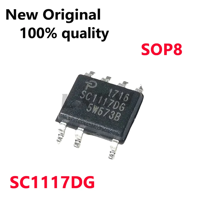 10-100/PCS New Original SC1117DG SC1117DG-TL SC1117 SOP7 Liquid crystal power management chip In Stock