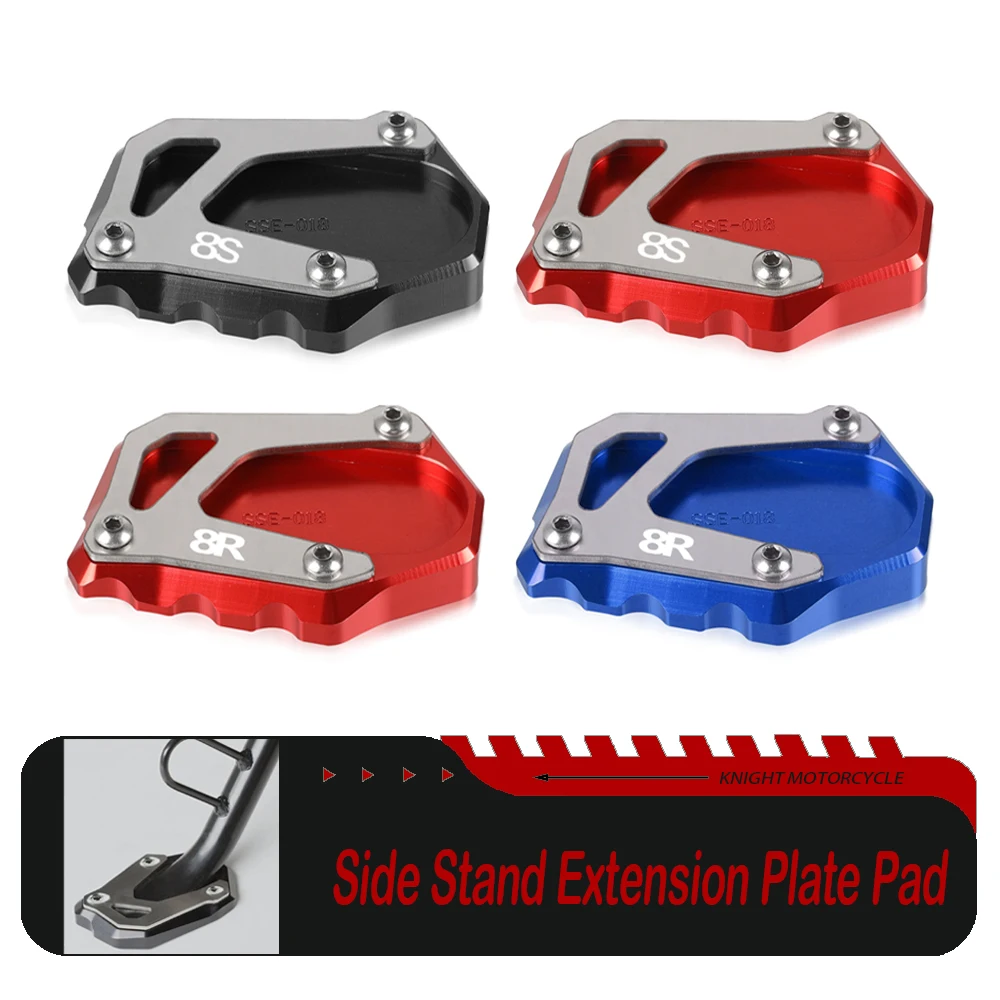 

For Suzuki GSX 8R 8S GSX-8R GSX-8S GSX8R GSX8S 2023 2024 2025 2026 Motorcycle Kickstand Enlarger Side Stand Extension Plate Pad
