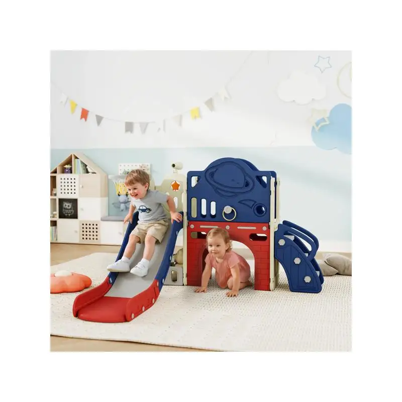 

Toddler Slide Playset for Indoor Outdoor Fun - Safe and Durable Climbing Structure for Kids