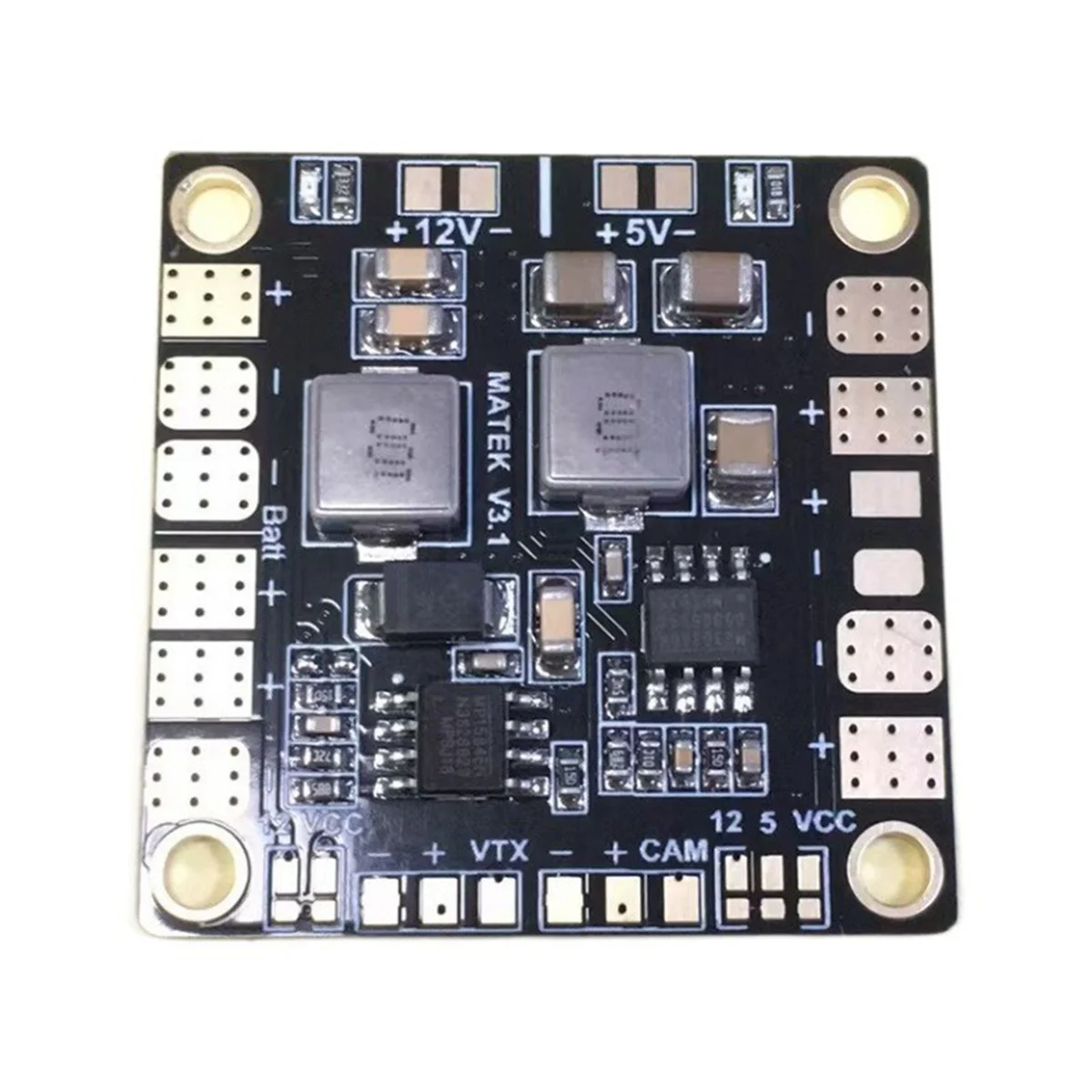 M15KMini Power Hub Stromverteilungsplatine PDB mit Dual BEC 5V/12V für FPV DIY RC Racing Drone Multicopter Quadcopter