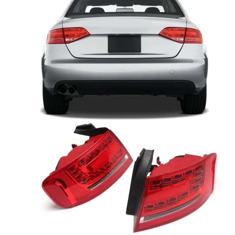 

2025 New LED Tail Light Assembly Left / Right Inner For B8 Sedan 2009-2012 Brake Rear Lamp AM-2095414478