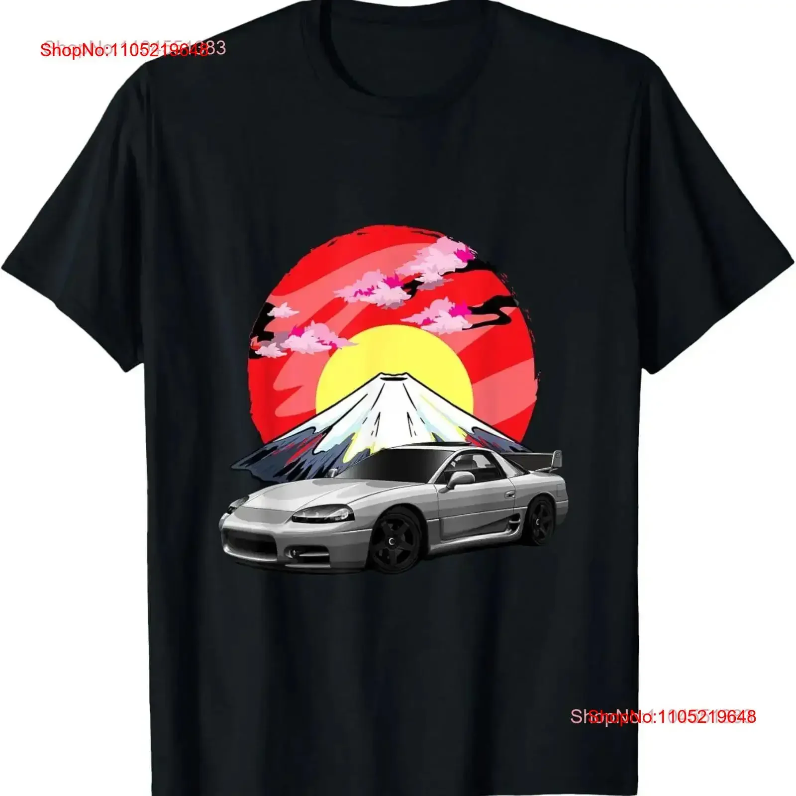 

JDM 3000GT Auto Tuning Japan Fujiyama Drift T Shirt vintage Washed Stylish graphic fashion Breathable Unisex Casual homme