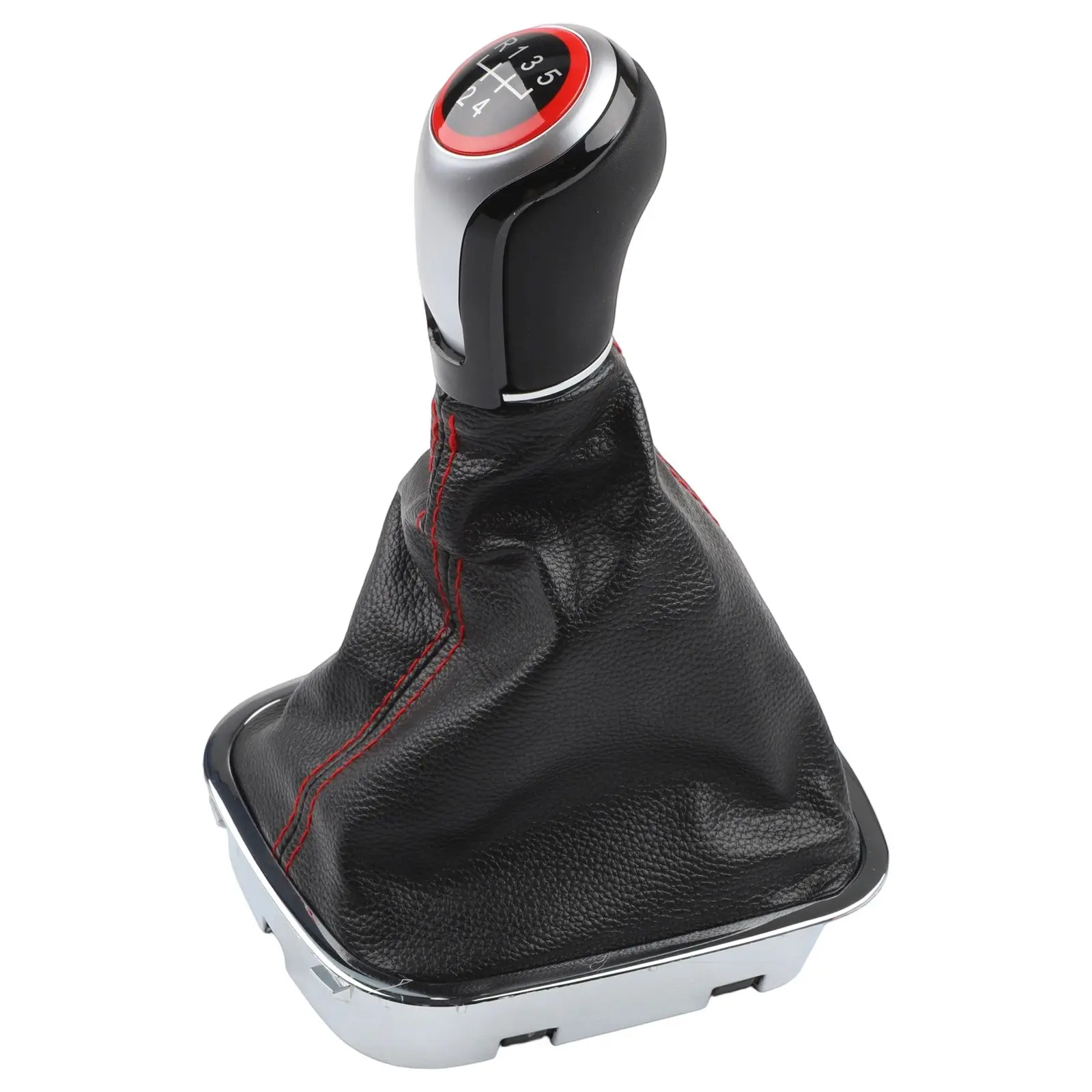 

5 Speed Shift Knob Assembly with Bracket for Polo 6R 6C Built to Withstand Daily Wear for Reliable Performance