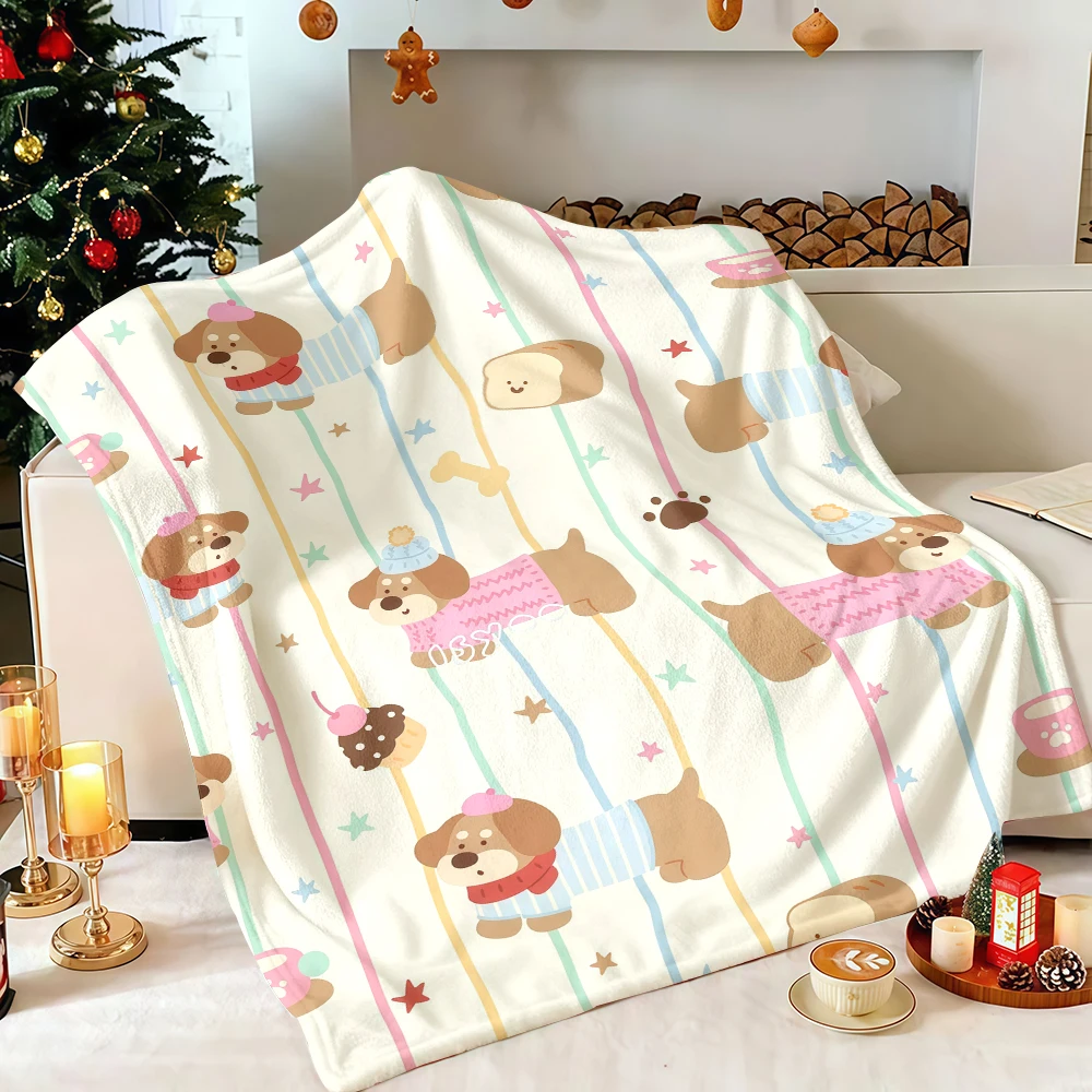 Cute Character Incredibly Soft Fuzzy High-Quality Lightweight Blanket Great for Black Friday Cyber Monday Holiday Deals