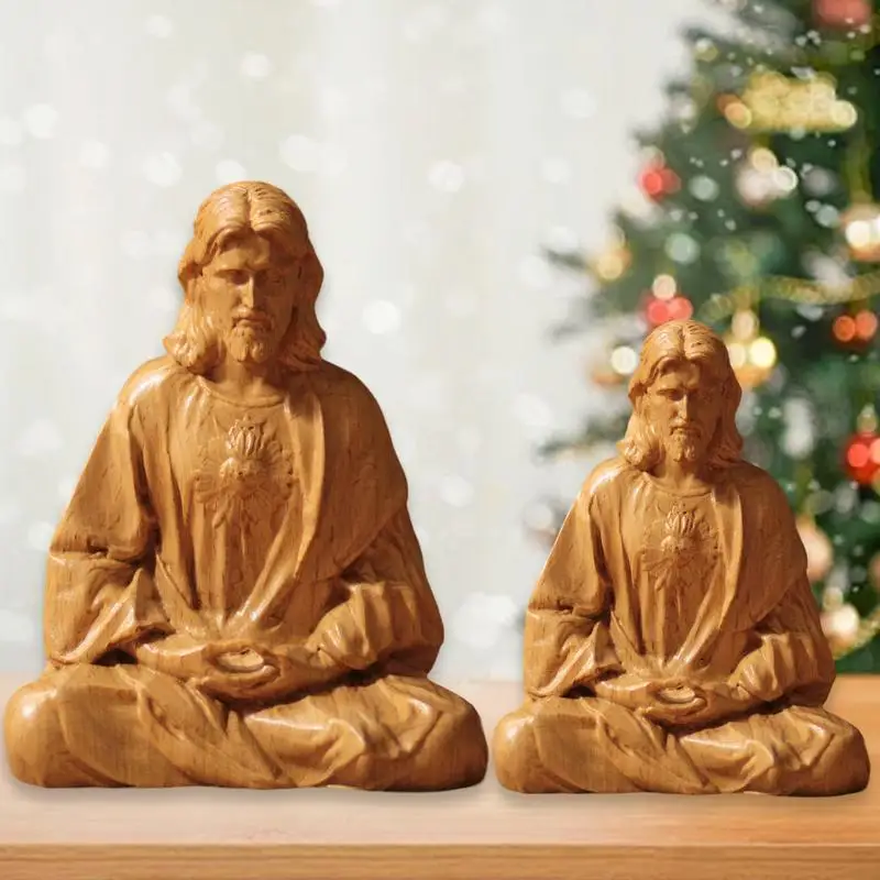 

Jesus Statue Religious Resin Crafts Catholic Figurines Christ Savior Jesus Sculpture Church Decoration for Party Favors Supplies