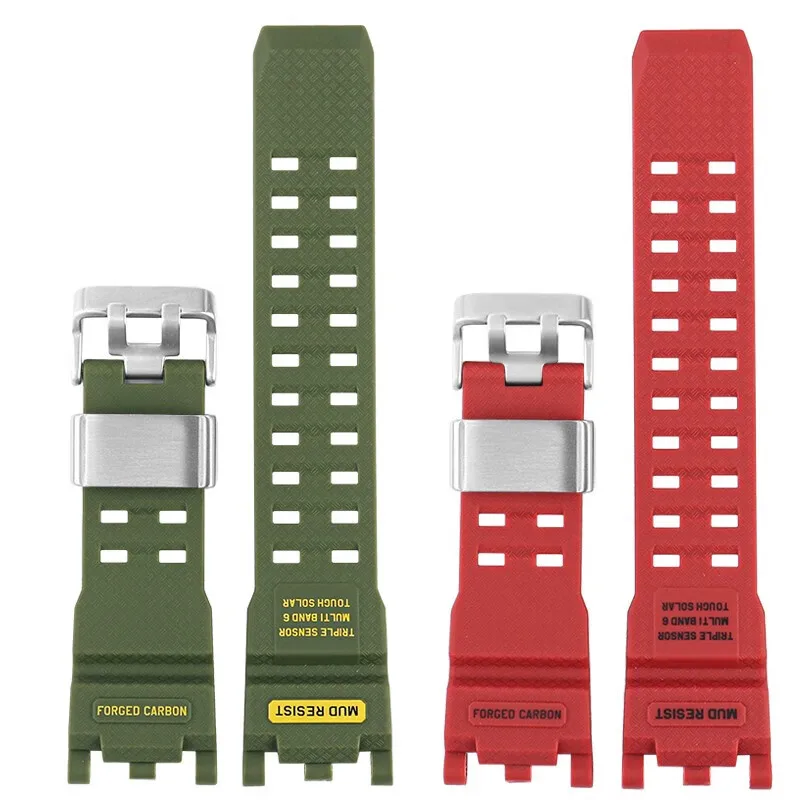 ساعة رجالية من الراتينج المطاطي ، حزام كاسيو ، الجيل الثاني ، ملك الطين الكبير