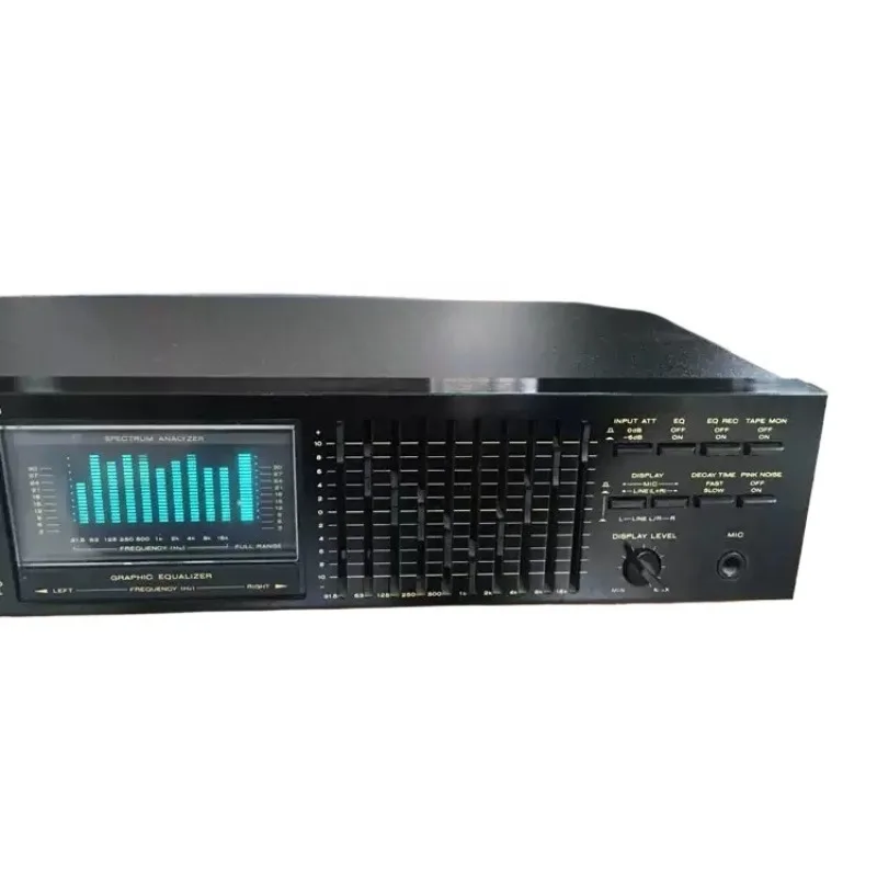 Home Hi‑Fi Stereo Audio Equalizer Multi‑Band Tone Adjustment Processor for Household Stereo Sound Audio System ****