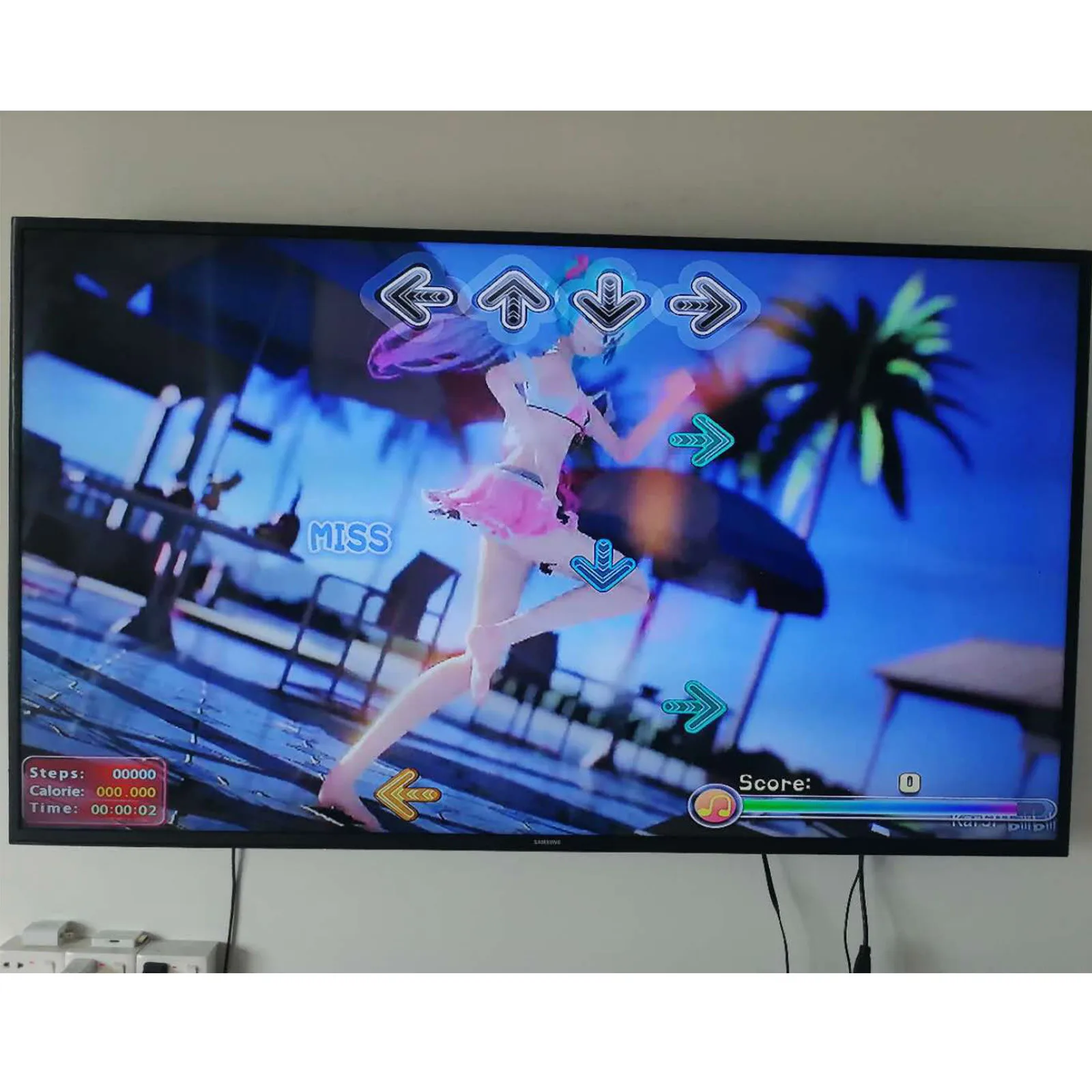 جديد الرقص حصيرة اللياقة البدنية آلة الألعاب الوسادة للتلفزيون المنزل استخدام تشغيل 3D الاستشعار لعبة وحدة التحكم لاعب واحد PC فقدان الوزن #3