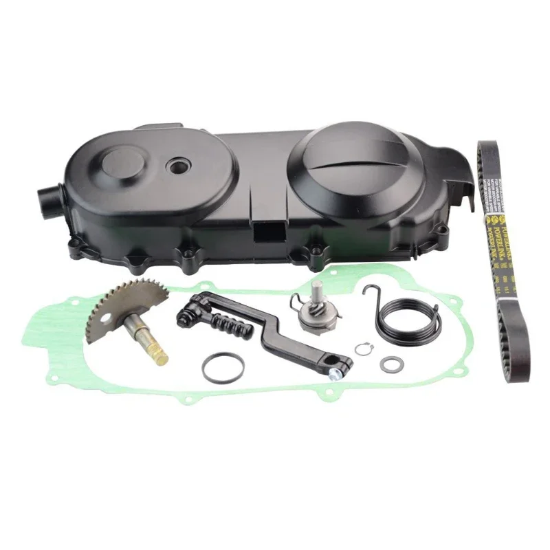 

GY6-50-100cc Right Cover Component Comes with A Starter Shaft and Starter Rod Box Gasket