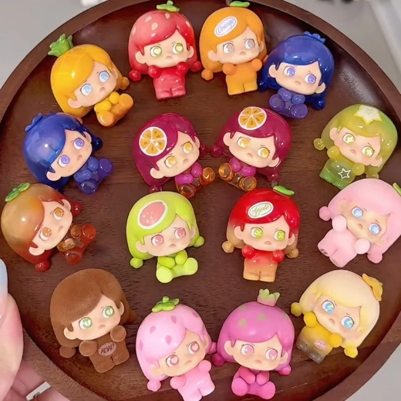 

In Stock Jotoys Jio Kokosa Fruit Assassin Series Mini Beads Blind Box Cute Doll Figure Birthday Gift Anime Fans Collectible Toy