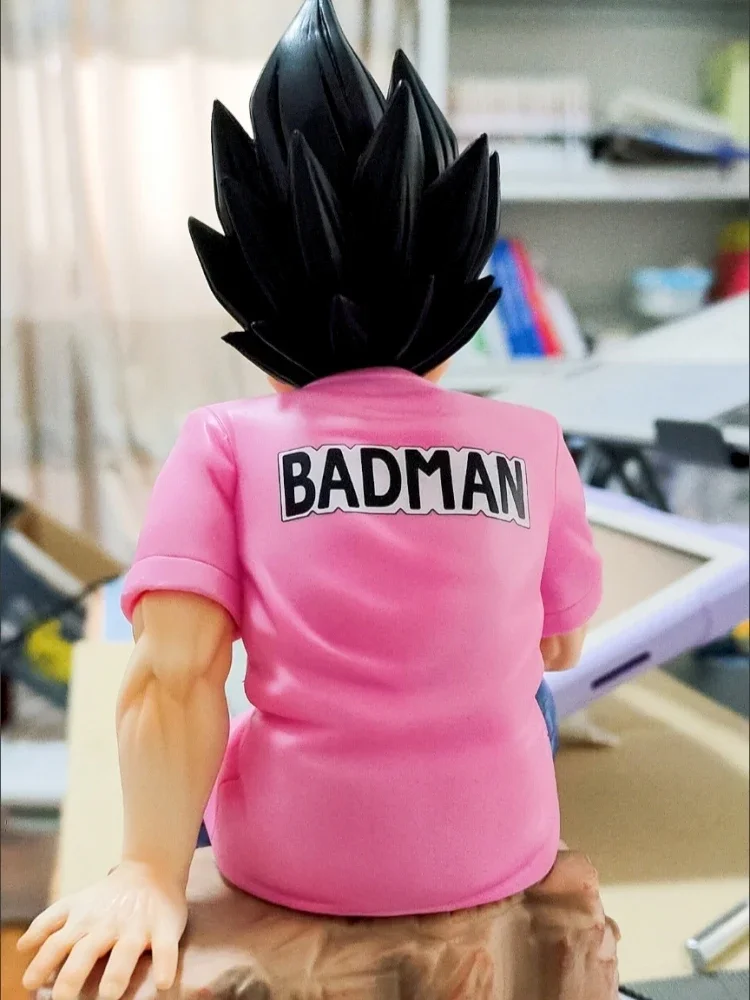 Dragon Ball Anime Figure Gk Fc Vegeta Plain Clothes Tidy Casual Wear seduta postura Figure modello Doll Decor Statue Gift Toys