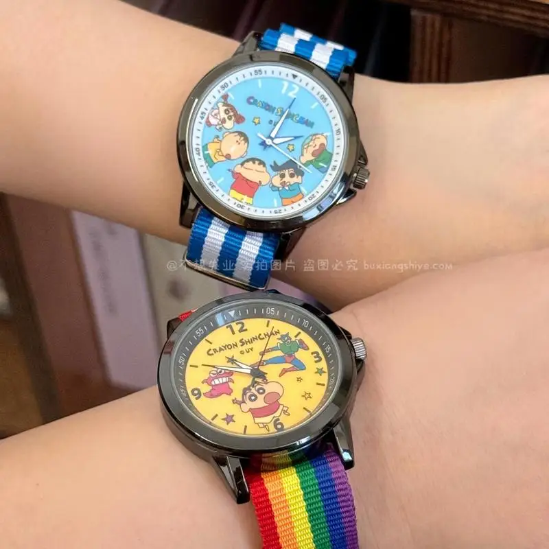 

Crayon Shin-Chan Watches Peripheral Wristwatch Trendy Cool Creations Specified Hidden Styles Surprises Office Worker Student Gif