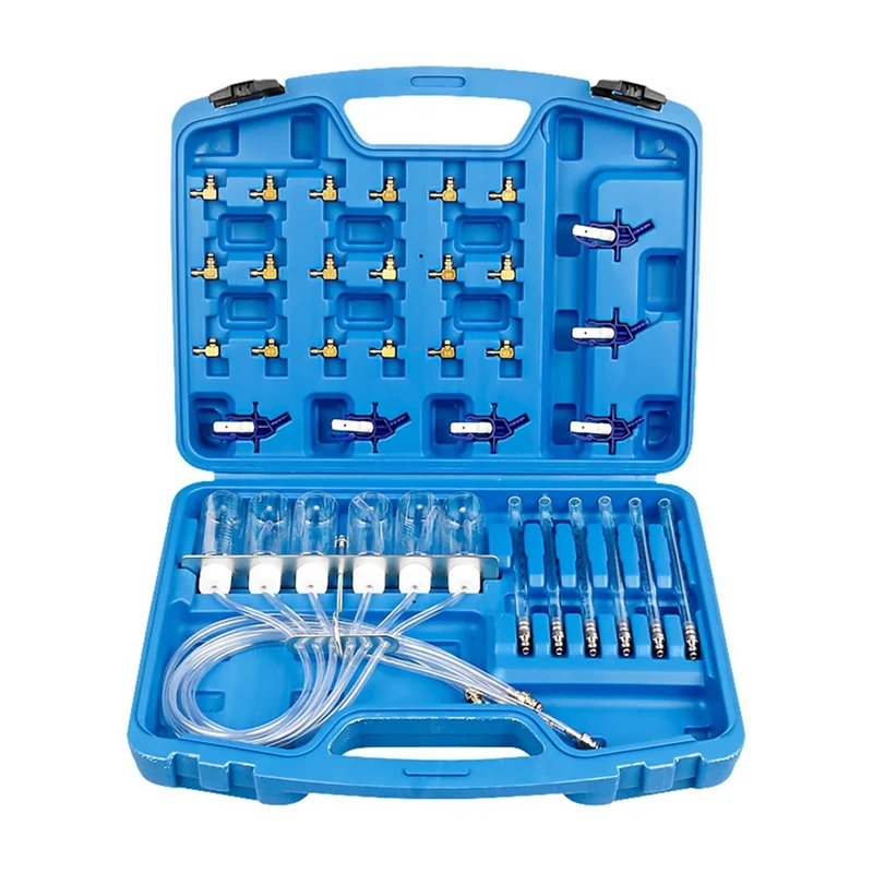 

Injector Flow Tester Common Rail Adaptor Oil Return Detection Tools Flow Meter Test Adaptor Set