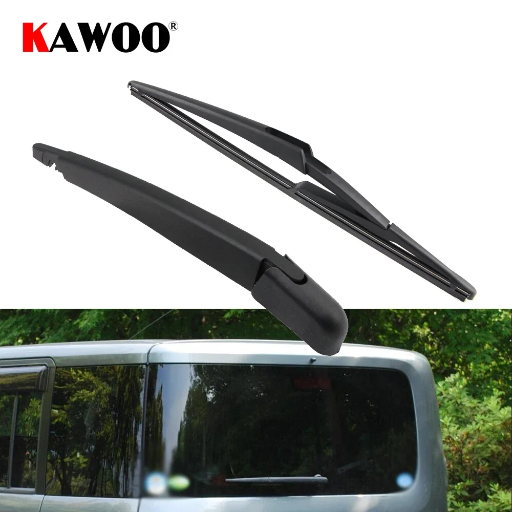 KAWOO Car Rear Wiper Blade Blades Back Window Wipers Arm For Nissan Cube Hatchback 2002-2008 305mm Windscreen Wiper