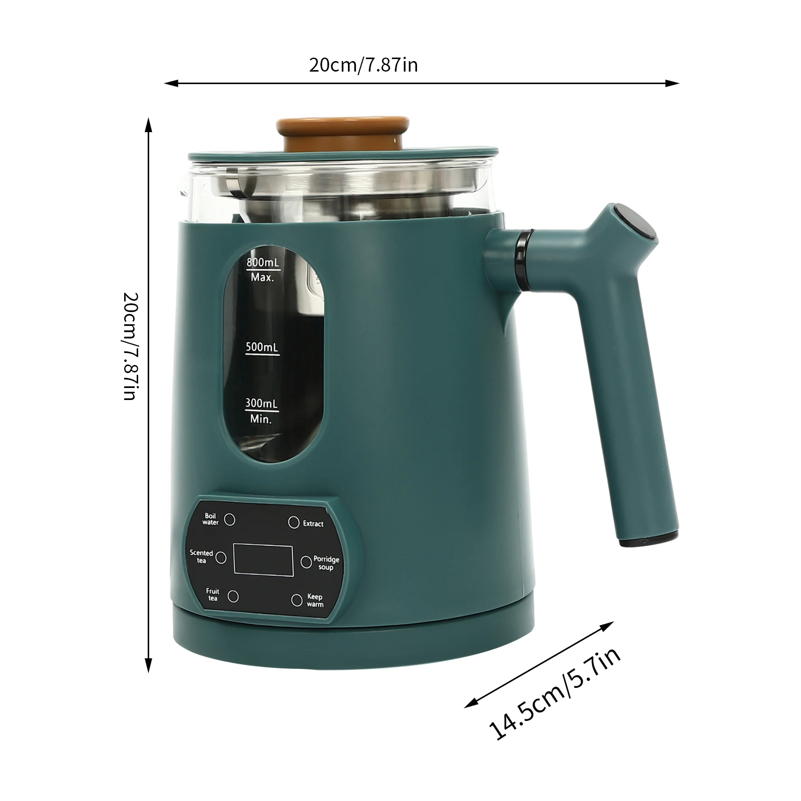 

Temperature Control Electric Tea Kettle, Water Boiler & Heater, Electric Kettle lightweight Fast Heating Stainless Steel Tea