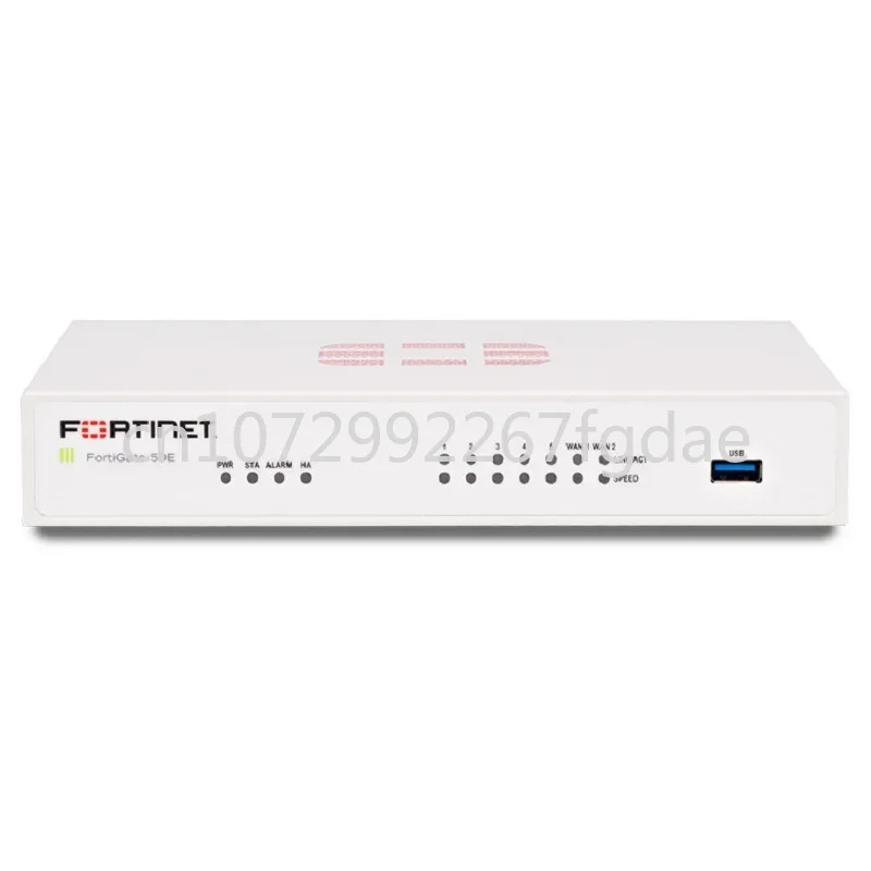 

New FortiGate 50E Fortinet Firewall Enterprise Branch VPN Interconnection Supports 40 People Online FG-50E