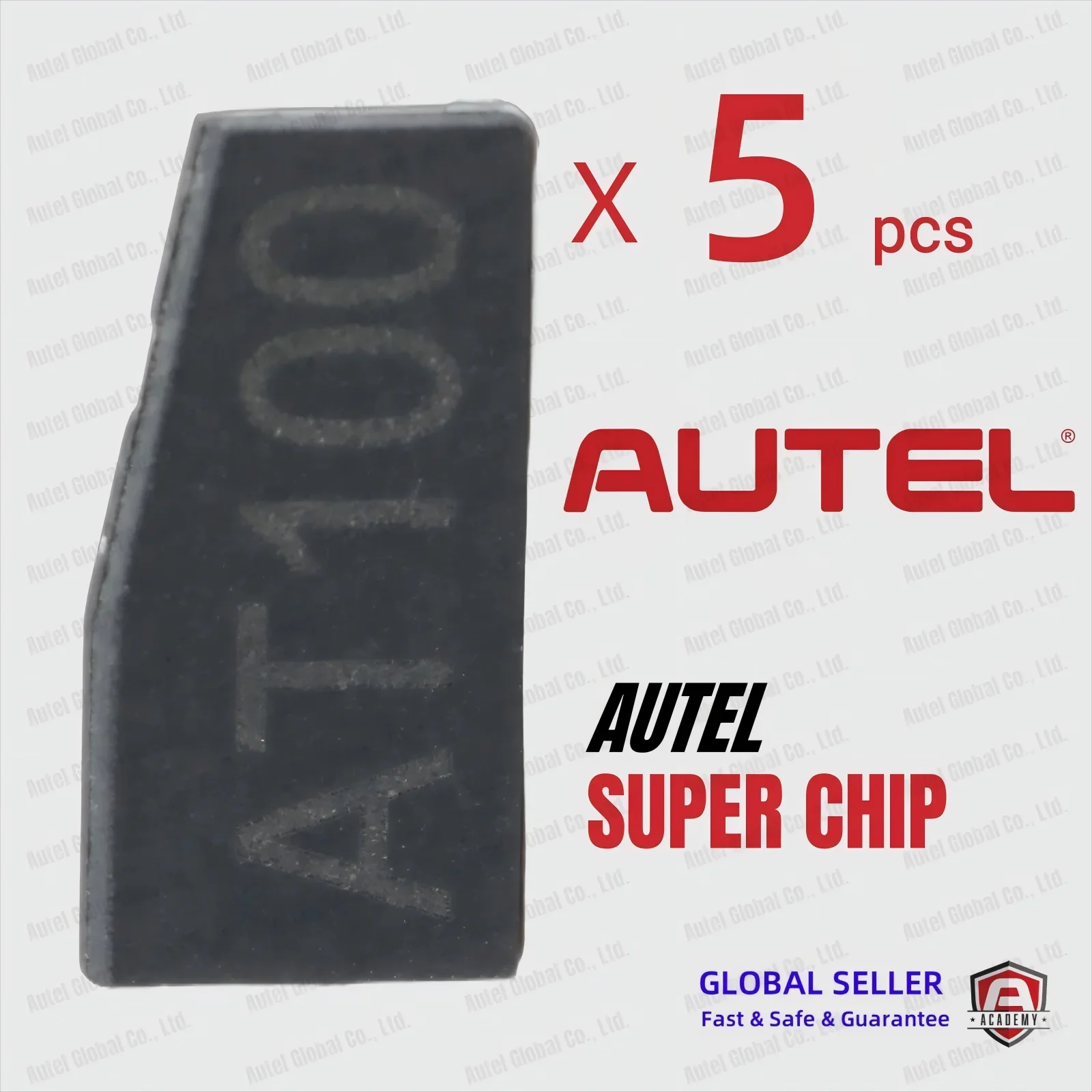 

5PCS Original Newest version Autel AT100 Universal Transponder Chip Compatible with KM100, IM508, IM608