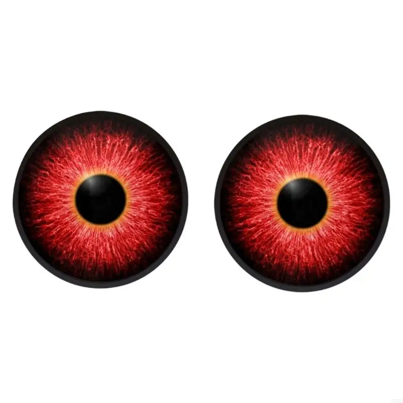 Light Up Halloween Eyeballs Decorations, Acrylic Glowing Sign for Door Displays A2BB