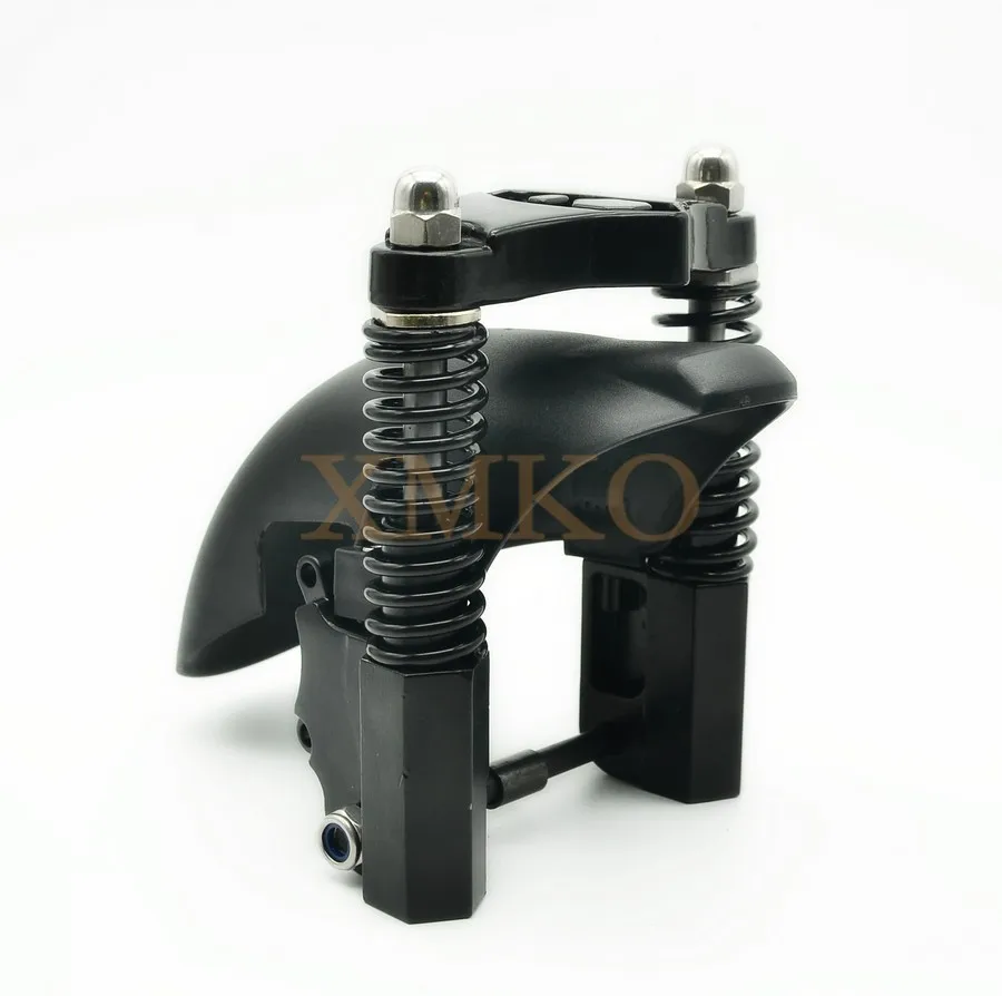 10 بوصة سكوتر كهربائي الجبهة شوكة الهيدروليكية التخميد امتصاص الصدمات درابزين تعديل الملحقات Kugoo M4 #4