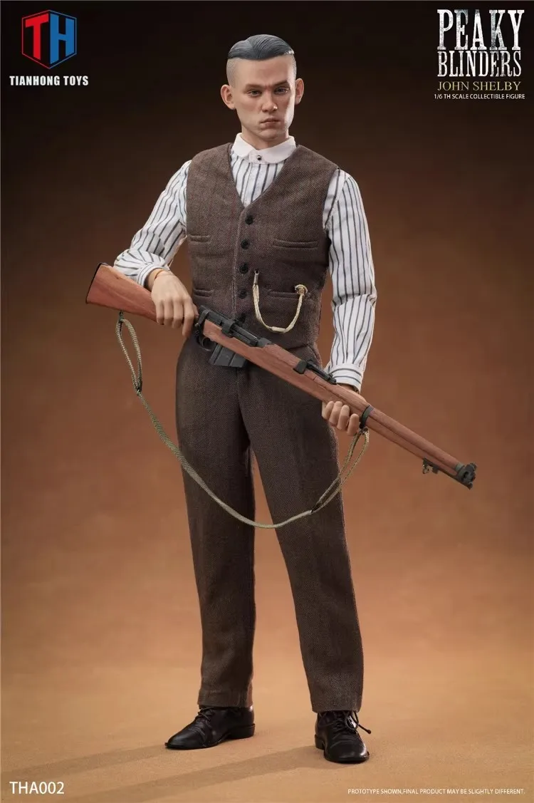 THTOYS TH:A002 1/6 soldado PEAKY BLINDERS JOHN SHELBY conjunto completo 12 ''figura de acción modelo de juguete en Stock