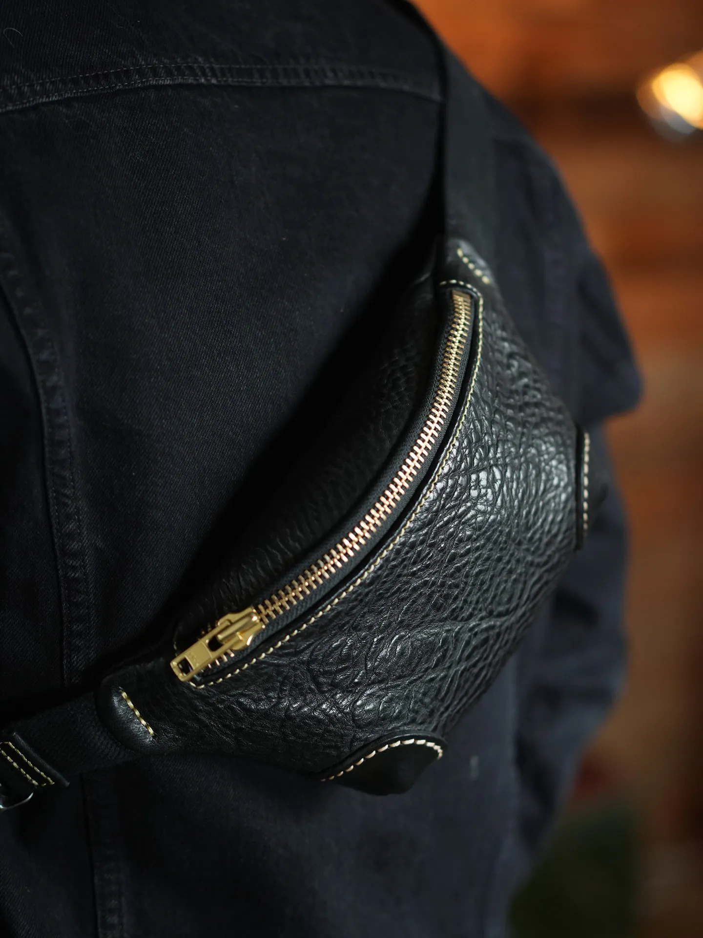outdoor party luxury real cow leather men small chest bag simple vintage designer handmade genuine leather sports shoulder bag