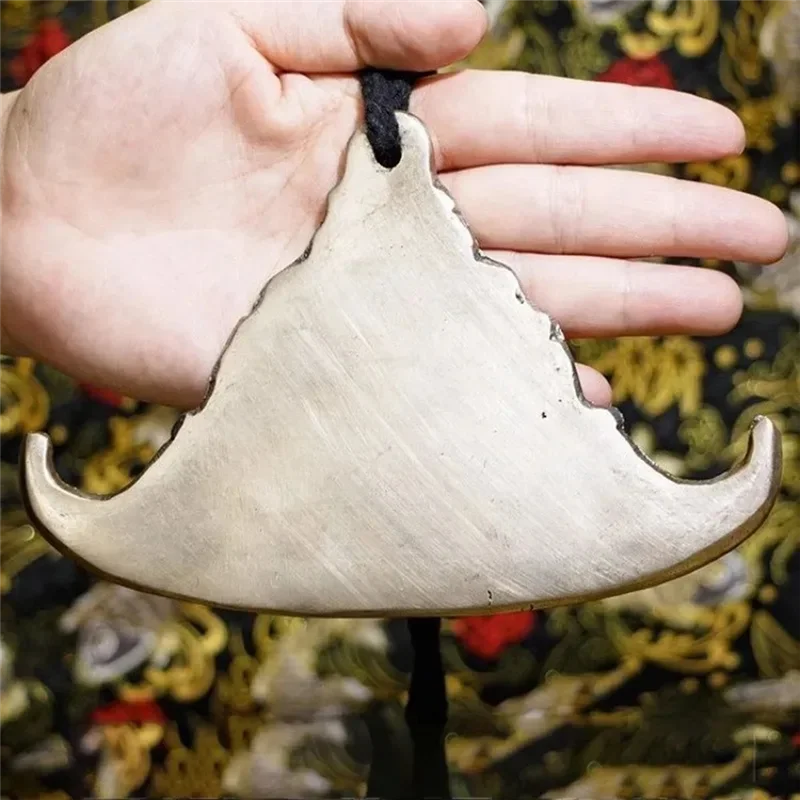 

Yoga Meditation Triangular Iron Chimes Nepalese Handmade Sound Healing Chimes Ethnic Percussion Instrument-AT20