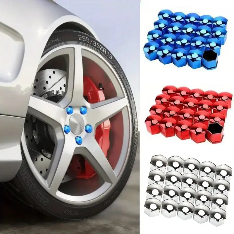 

17/19/21 мм универсальная крышка гайки для шин, защитный чехол, автомобильный винт для шин, пылезащитный колпачок, ступица колеса, декоративный пластиковый корпус