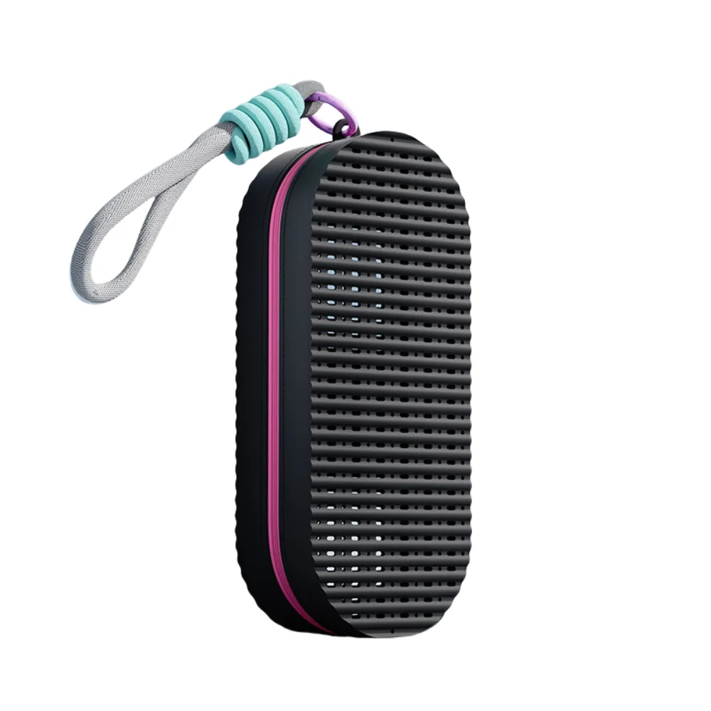 

Portable Zipper Swim Goggle Case Waterproof Breathable Swimming Goggles Storage Box with Drain Hole with Rope