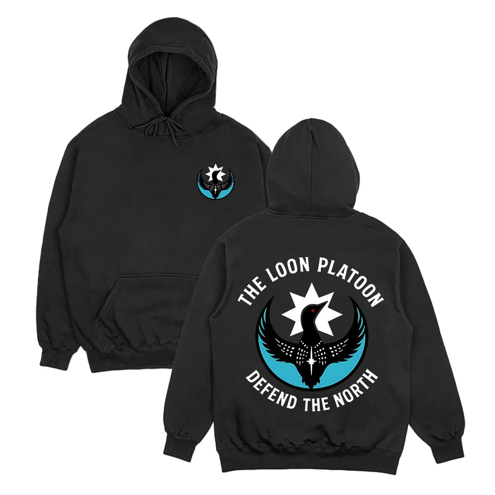 

Толстовки Rebel Loon: худи The Loon Platoon Rebel Alliance, унисекс, в стиле Харадзюку, пуловеры, модная одежда оверсайз