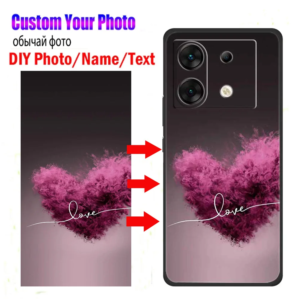 Customized Phone Cases for Infinix Zero 30 5G 20 4G Cover DIY Photo Picture Image Text Design For Infinix GT 10 Pro Hot 30i Case