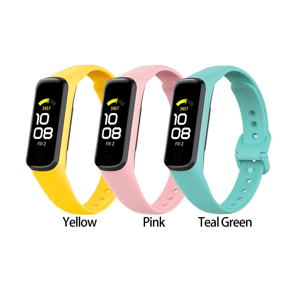 Silicone Band for Samsung Galaxy Fit 2 SM-R220 Wrist Strap Replacement Watchband Bracelet for Samsung Galaxy Fit2