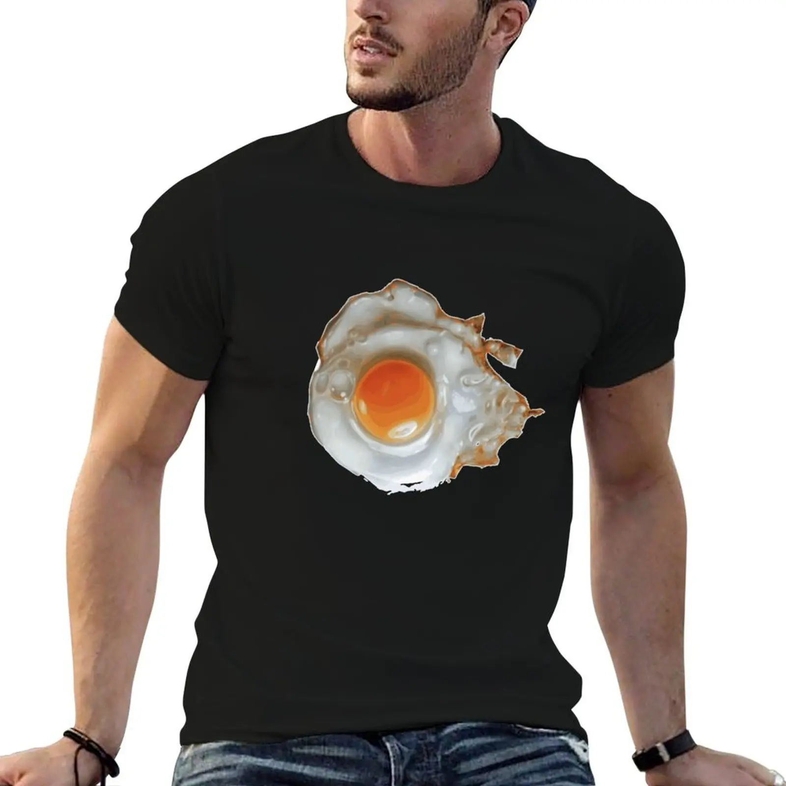

fried egg T-Shirt anime t shirts for man t shirts designer man tshirt T-shirt