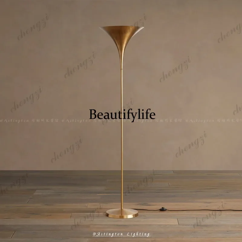 9344 North American floor lamp American retro designer hotel high-end decorative ambient light