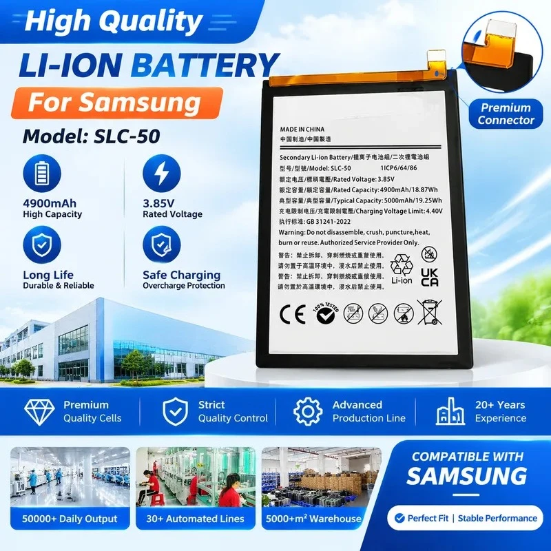 SLC-50   Battery For Samsung A03 Core Genuine Replacement Manufacturer Wholesale